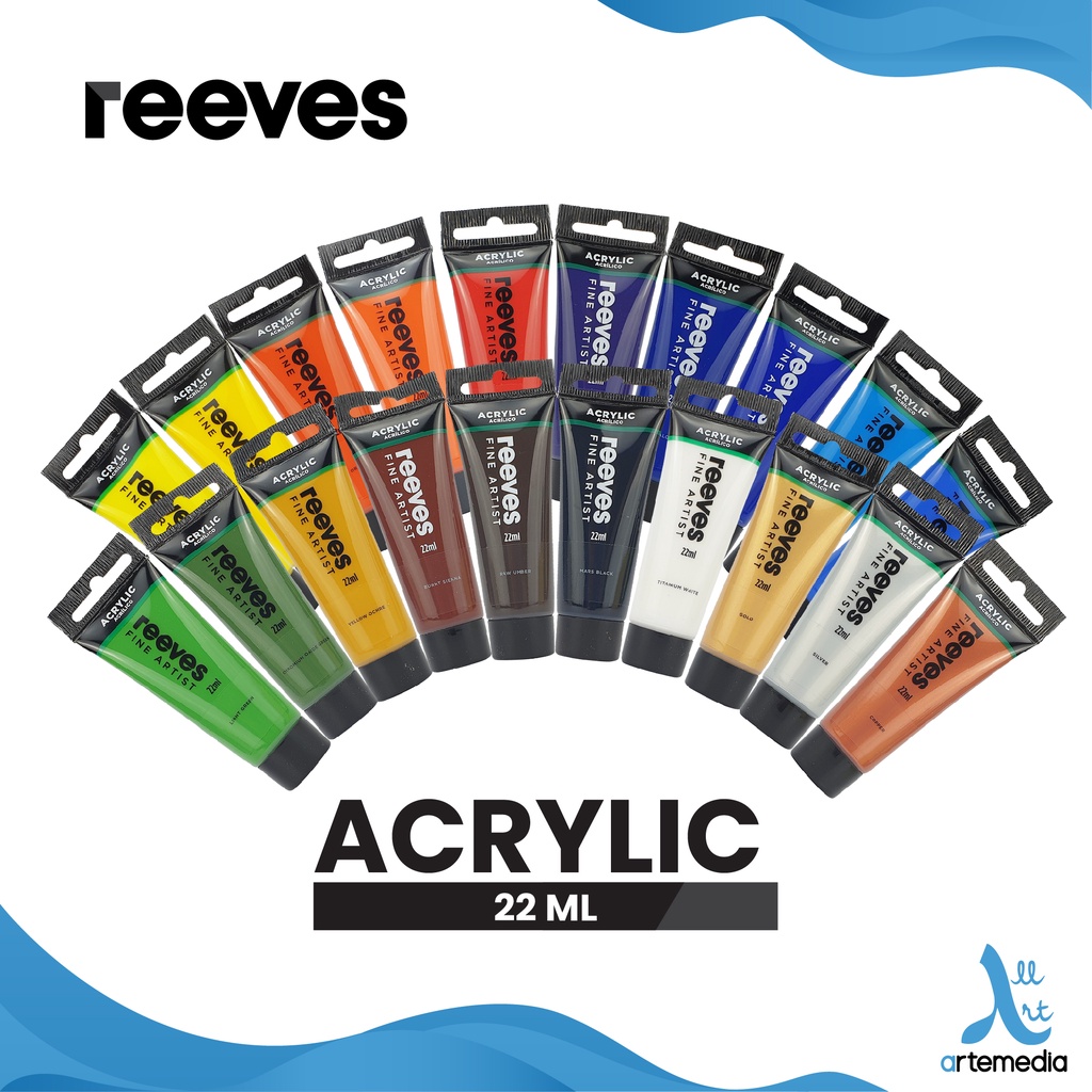 

Cat Akrilik Reeves Artists 22ml Acrylic Color Paint