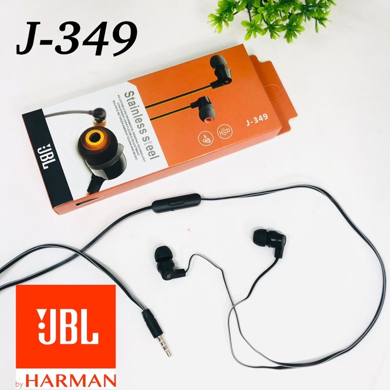 PROMO HANDSFREE J349 PM01 PURE BASS HIGH DEFINITION AUDIO EARPHONE BY J-349 PM 01