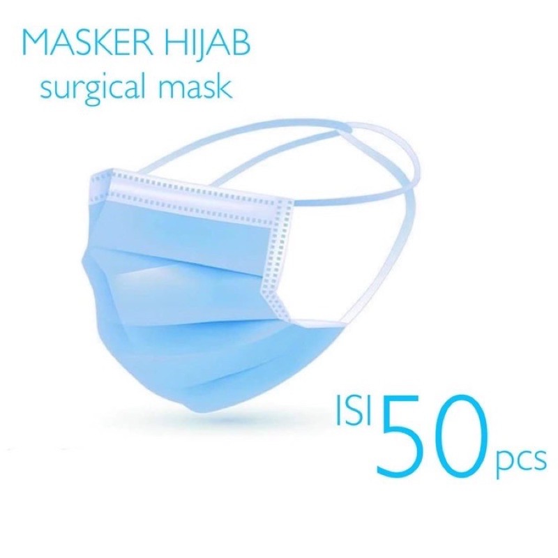 Masker Hijab  isi 50pcs