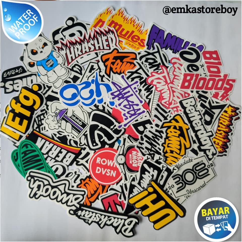 

Sticker Stiker Distro Isi 30pcs