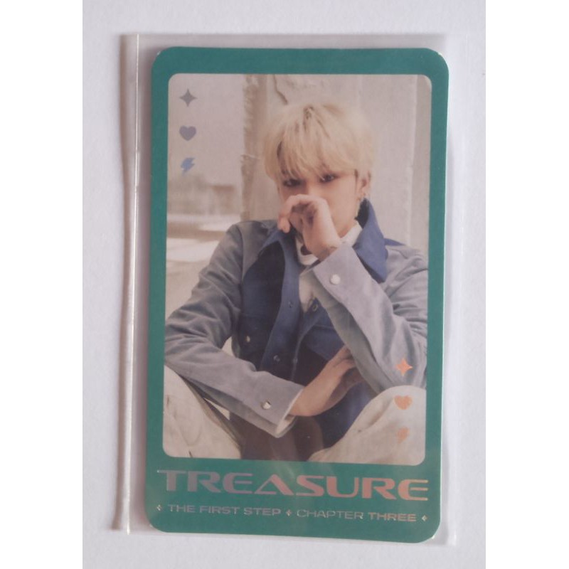 Treasure Photocard Benefit ygs ygselect Asahi Chapter 3