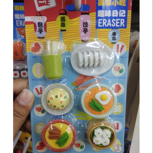 

Penghapus karakter Makanan
