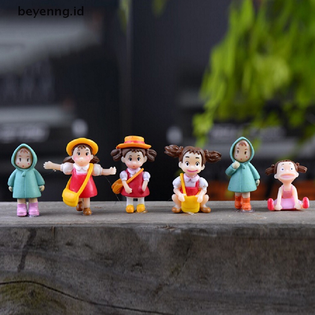 Beyen Miniatur Boneka Anak Perempuan Untuk Dekorasi Taman Minifairy Garden