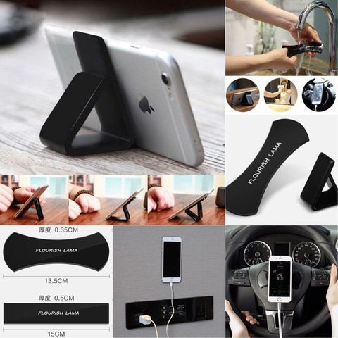 Trend-Flourish Lama Perekat Handphone Tablet Universal Nano Rubber Gel Pads Murah Meriah