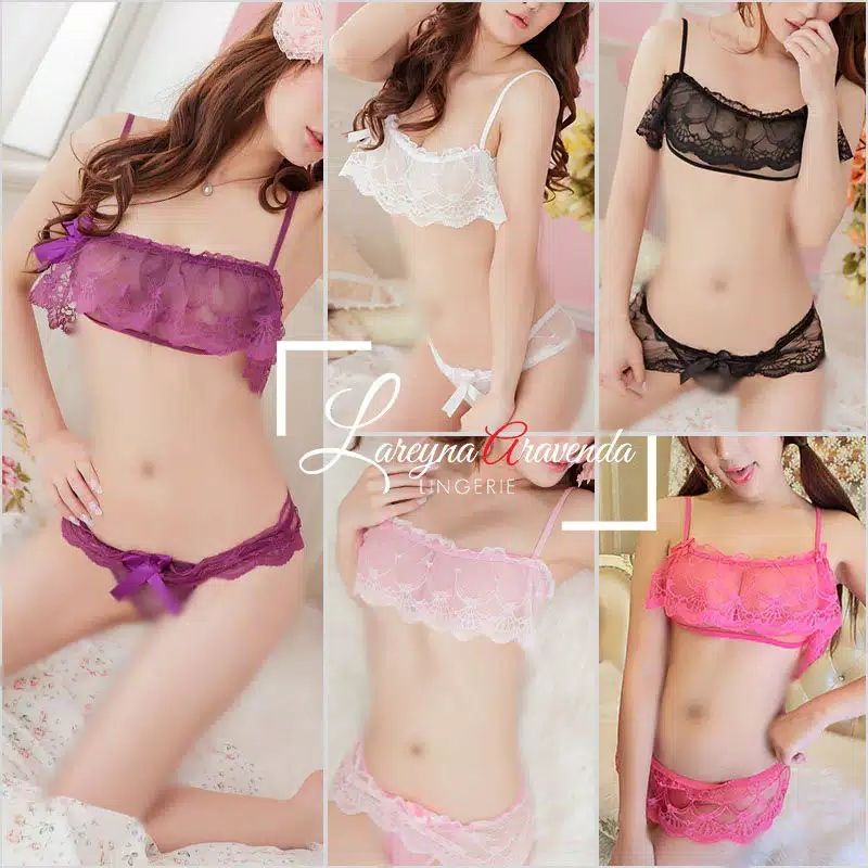 Set Pakaian Dalam Seksi Transparan / Undewear Sexy