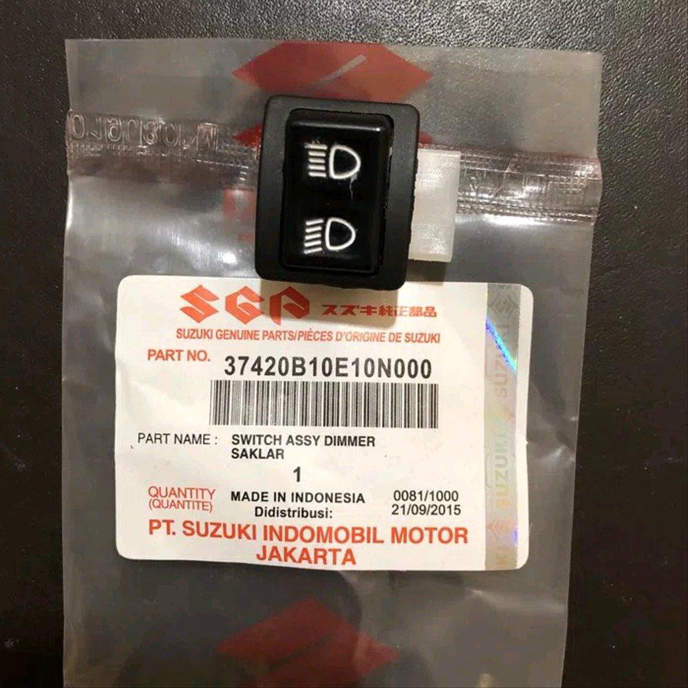 Saklar Lampu Tombol Dim Suzuki Smash Shogun 125 Spin Supra X 125  ORIGINAL TERBARU