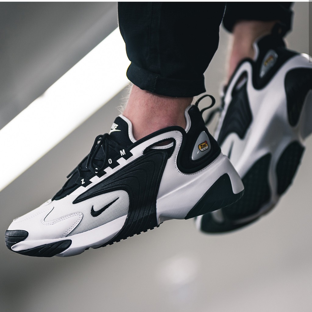 Nike Air Zoom 2k 2000 White Black Original 100%