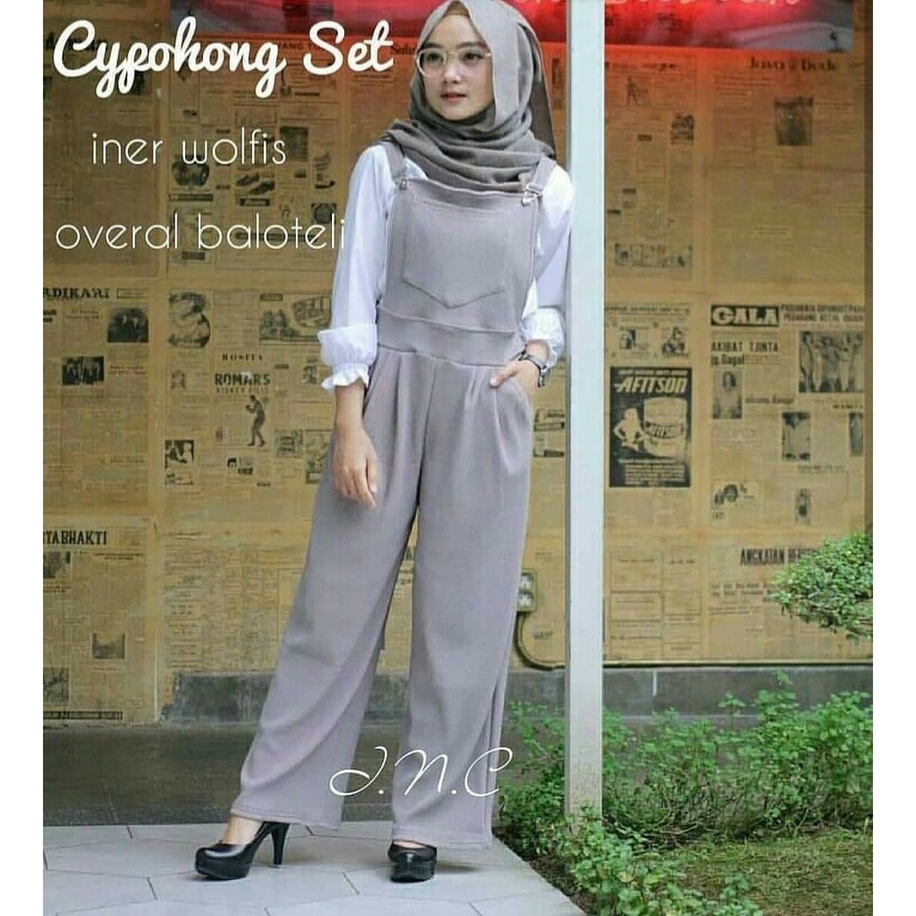Setelan Kulot Celana Atasan Hijab Temukan Harga Dan Penawaran