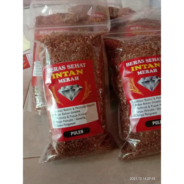 

beras merah sehat Intan