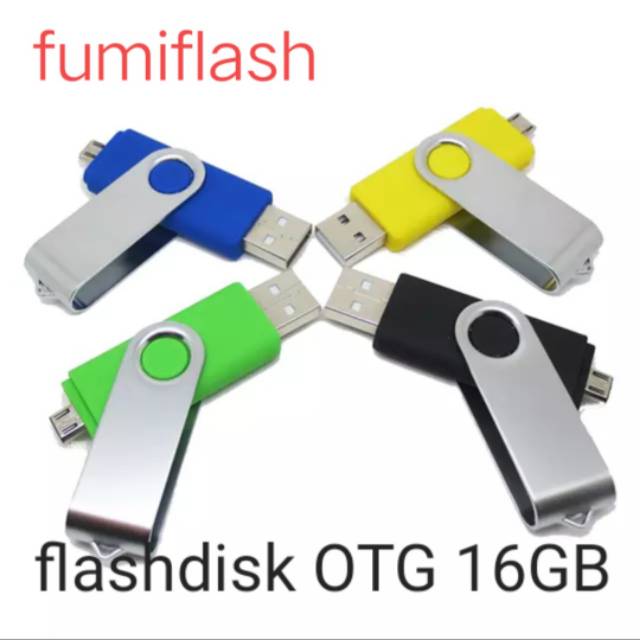 Flashdisk USB OTG putar 16GB real