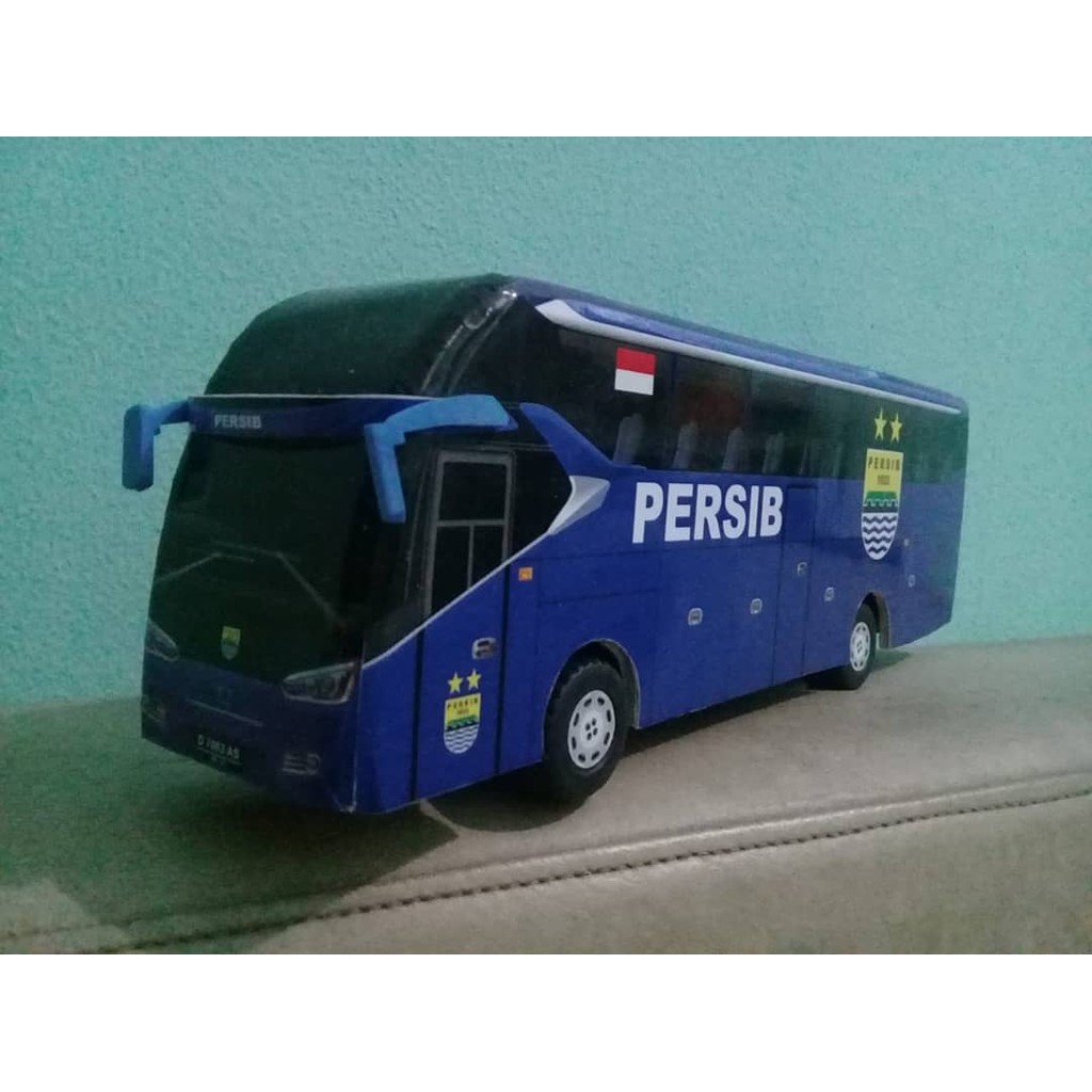Miniatur Bus Persib New