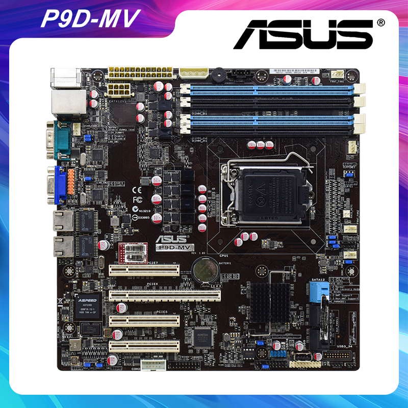 PREORDER ASUS P9D-MV LGA 1150 Intel C222 Desktop PC Motherboard DDR3 32G Xeon E3-1200 v3 Core i3 Cpu