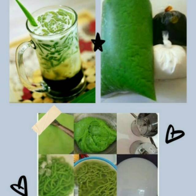 

Cendol homemade