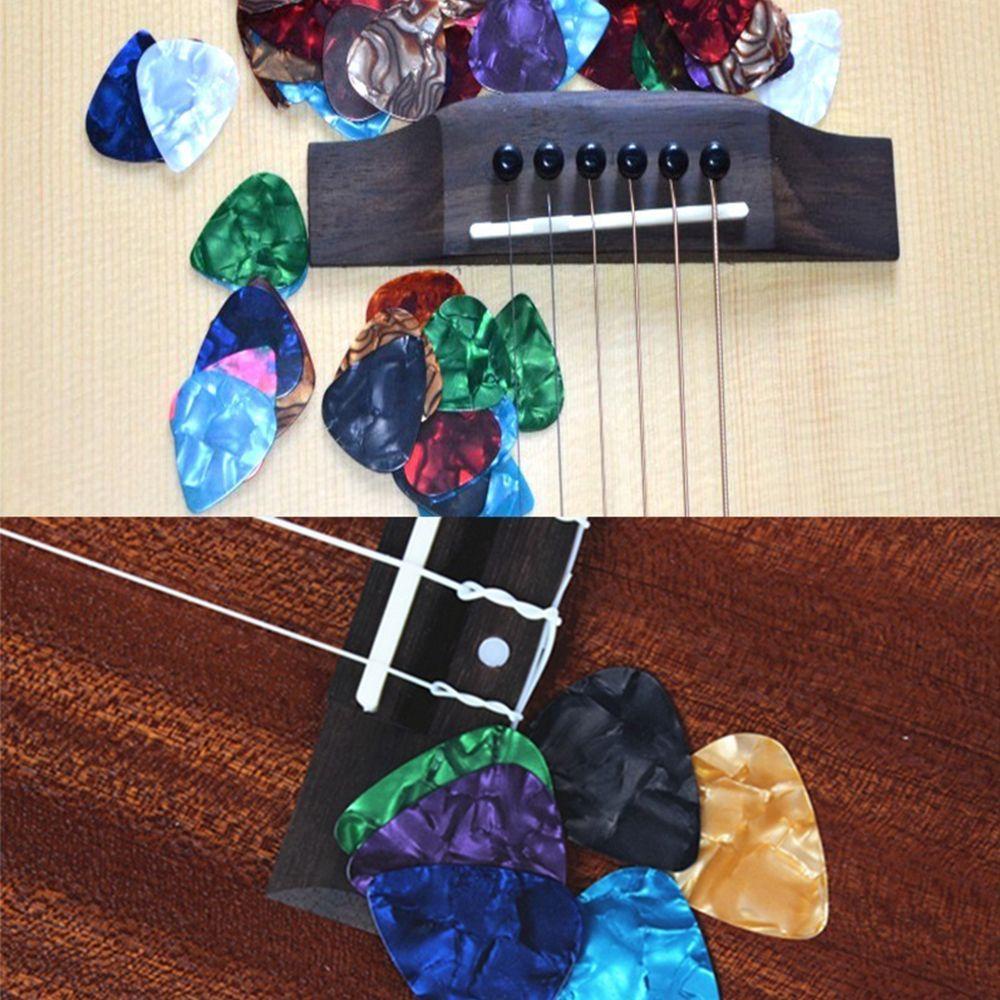 【 ELEGANT 】 Obral Pick Gitar Bermanfaat Best Plectrum Aneka No Box Mix Aneka Akustik Celluloid