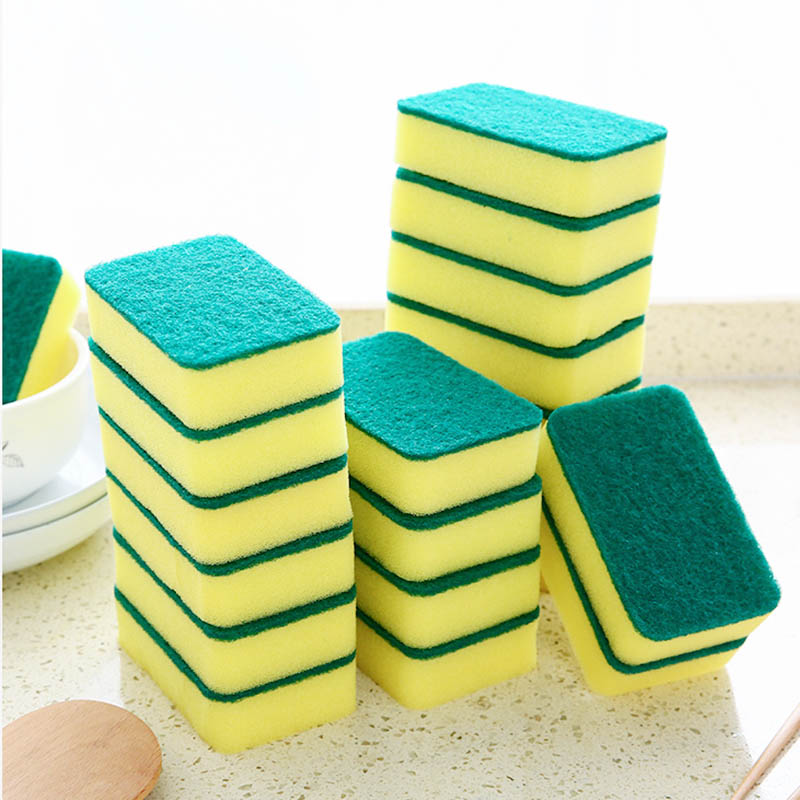 Microfiber Dish Cleaning Sponge Wipe / High Density Sponge Wipe / Dish Cleaning sponge