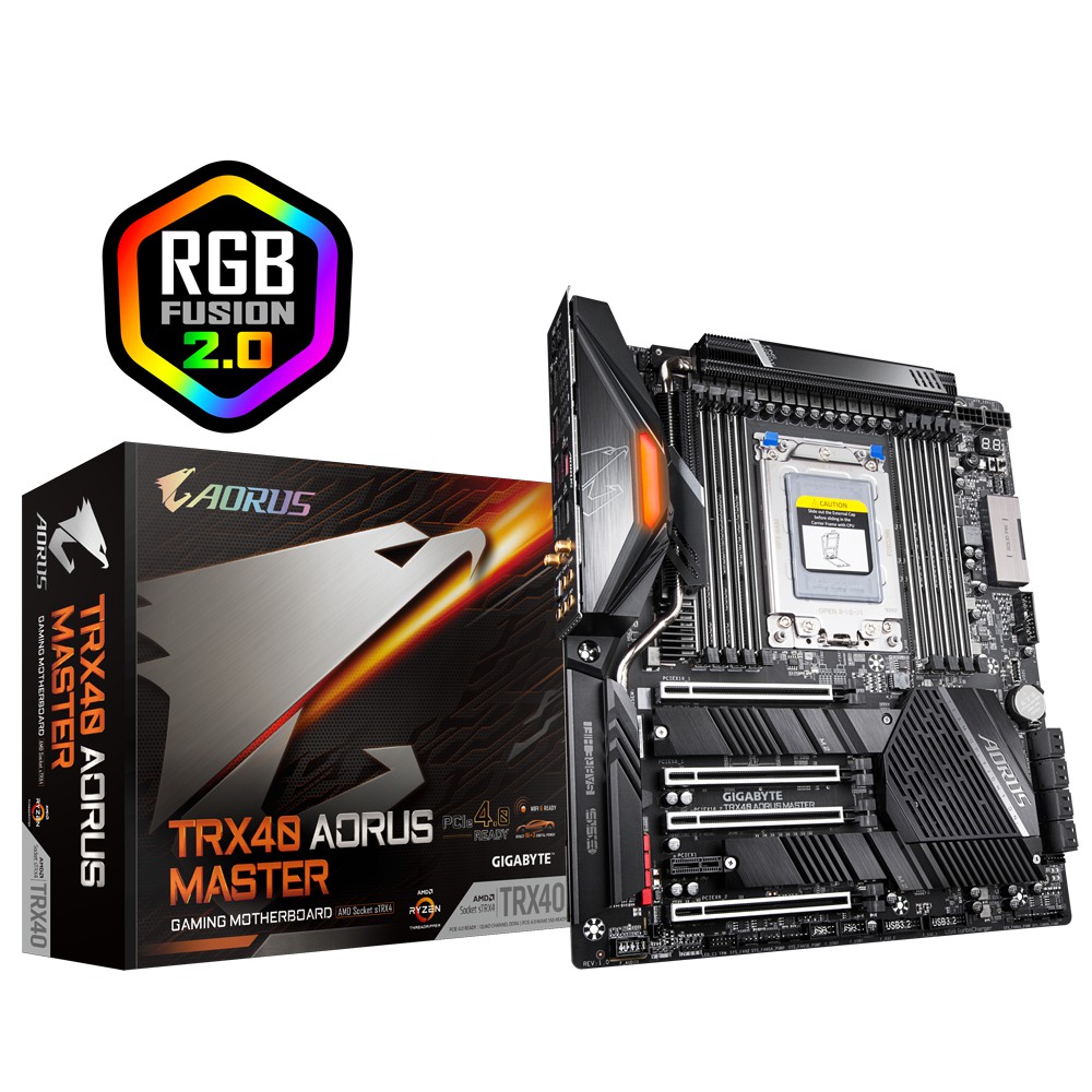 Aorus Motherboard Gaming Amd TRX40 Aorus Master