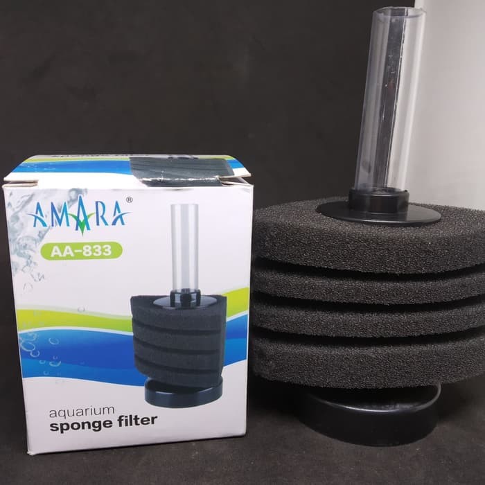 AMARA AA 833 AQUARIUM SPONGE FILTER  BIO SPONGE FILTER