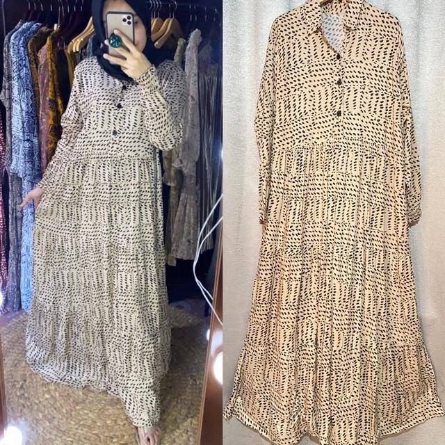 Dress bkk import bangkok gamis