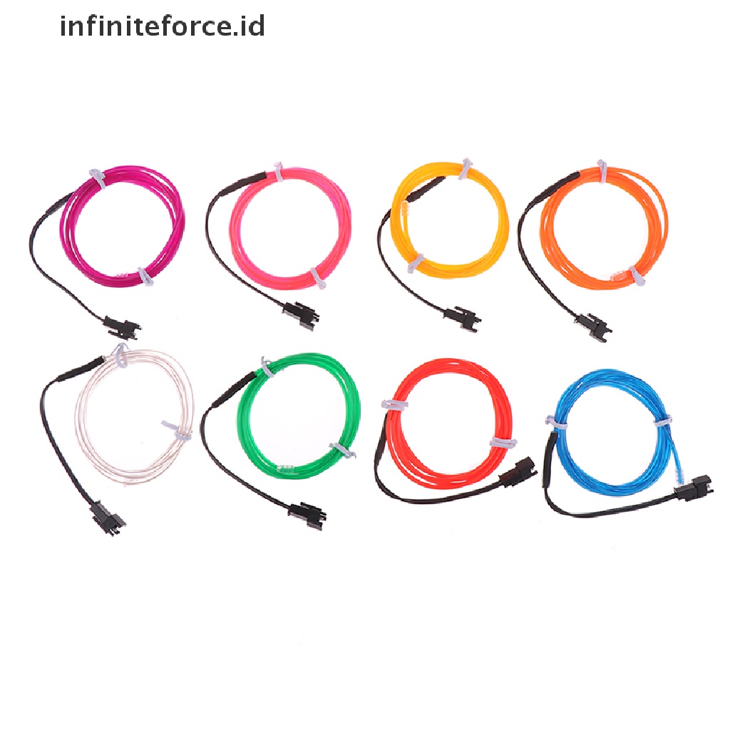 Infiniteforce.id Lampu Neon Led Fleksibel Panjang 1m Untuk Pesta Dansa