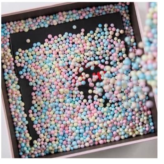 

[PROMO SKB69] WRAP ISI BOLA Box Hampers / Kertas Wrap Foam Bulat IsI Serpihan Hadiah Terlaku.