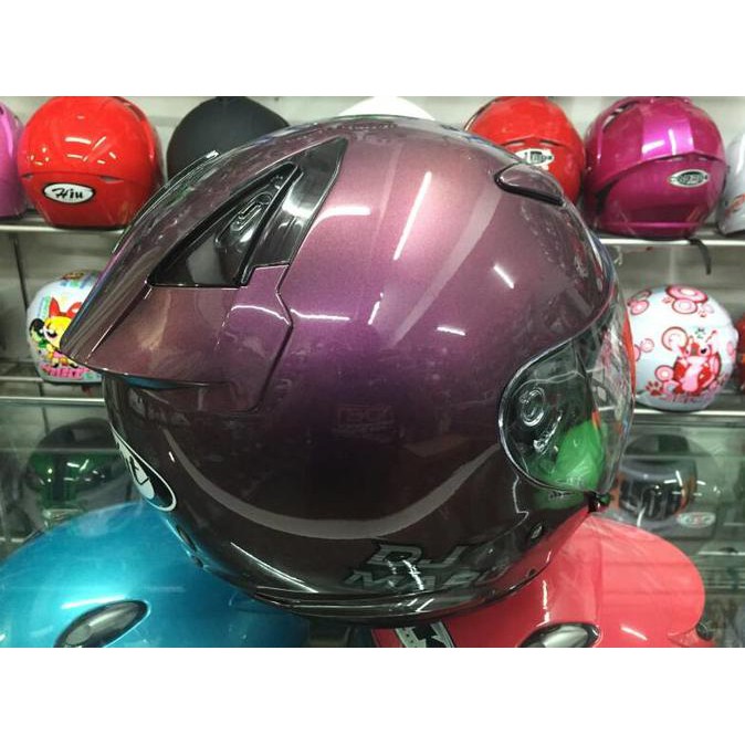 Helm KYT Dj Maru / djmaru Purple / ungu