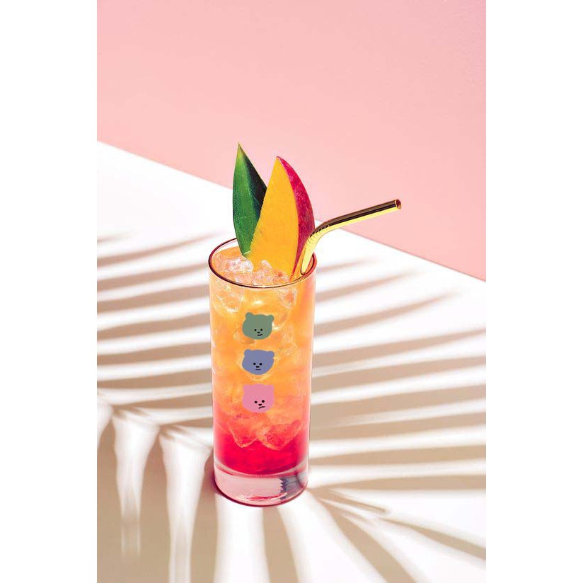 Gelas Kaca Karakter Lucu Korea/ Gelas Korea/ Gelas Aesthetic