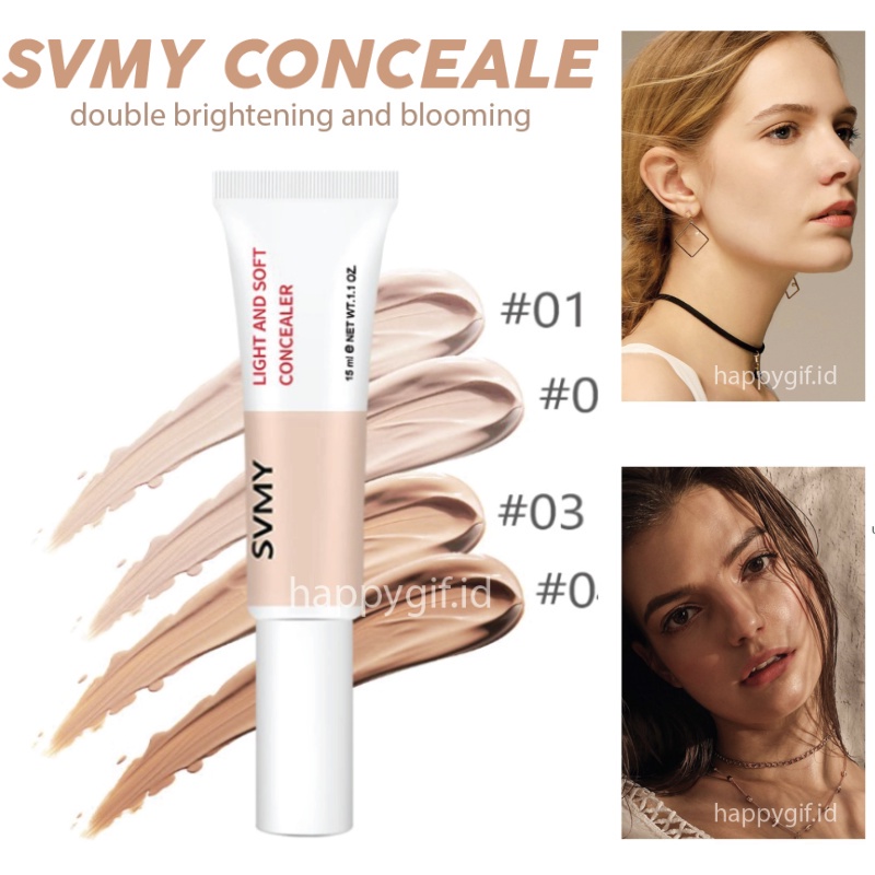 SVMY Light Soft Waterproof  Concealer Double Brightening and Blooming LA187