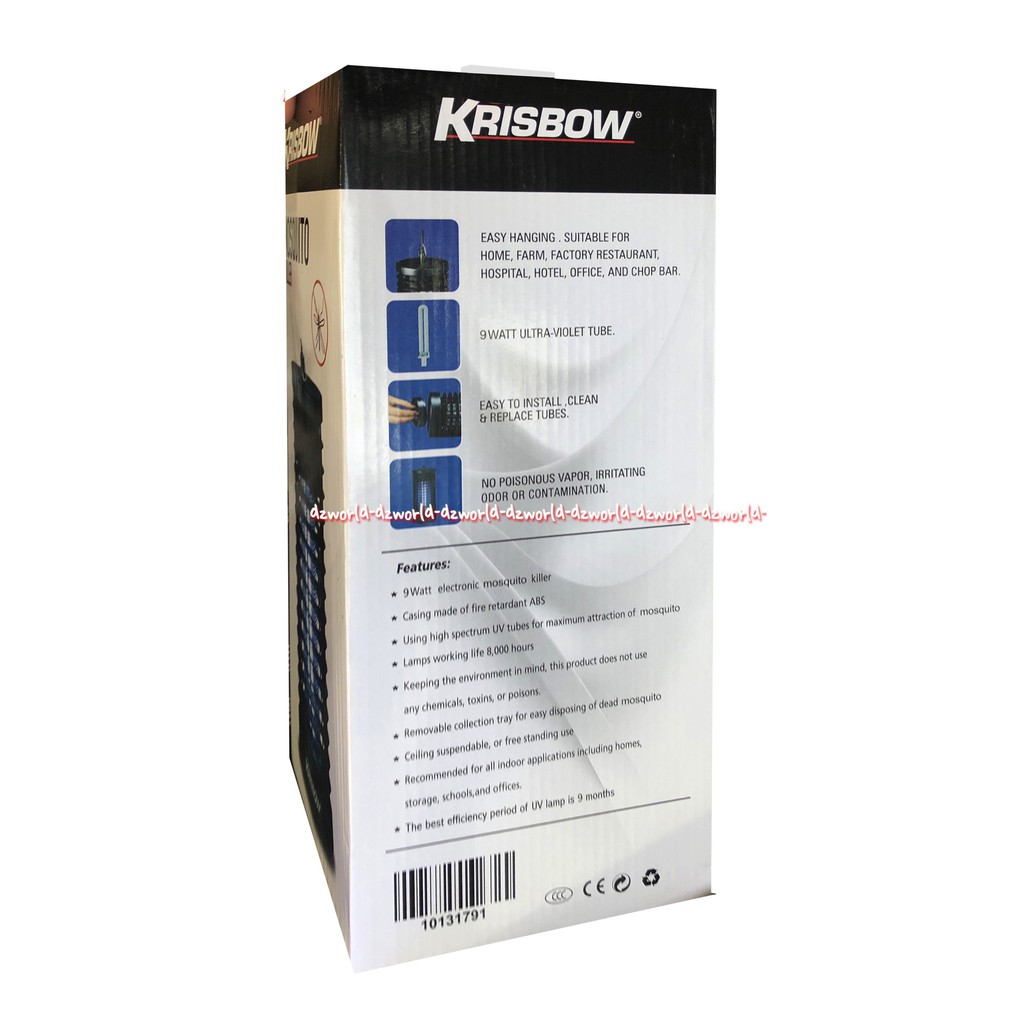 Krisbow Mosquito Killer Alat Pembasmi Nyamuk Listrik Lampu LED 9watt