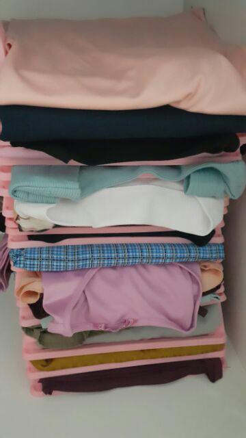 Large Clothes Organizer 35x29cm Sekat Baju Tatakan Pakaian 0539