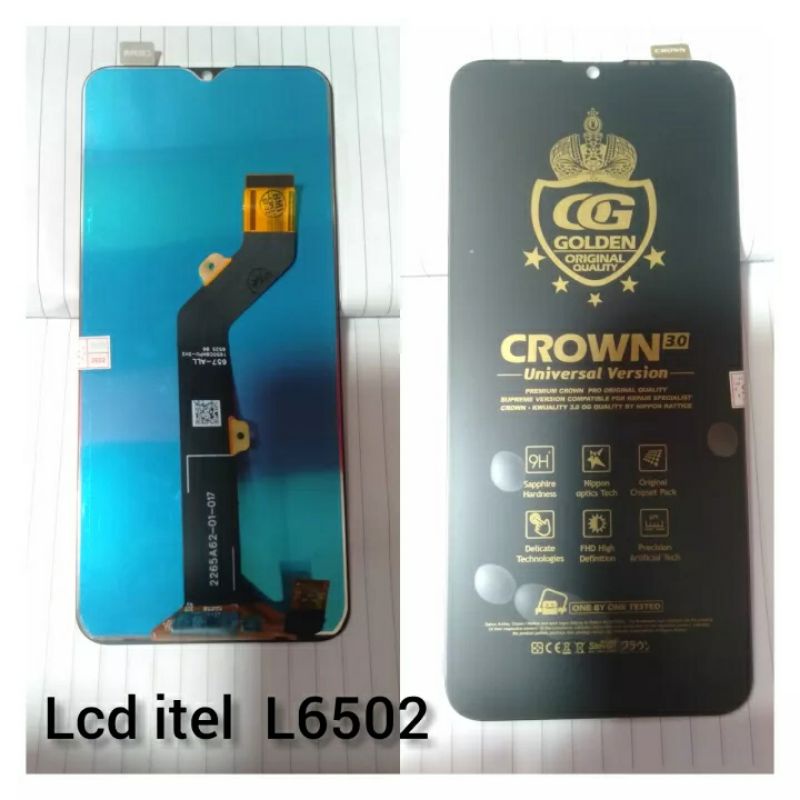 lcd touchscreen itel vision 1 pro / itel L6502