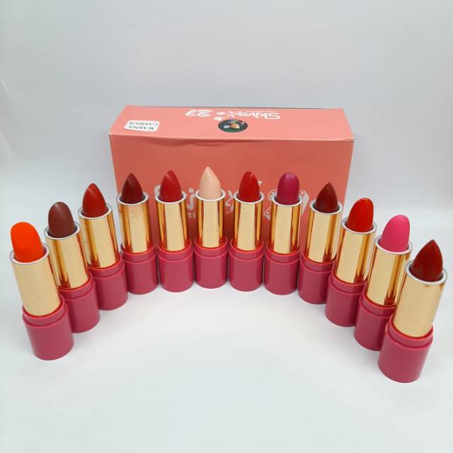 LIPSTICK SKIVA 21 WARNA MIK CAMPUR