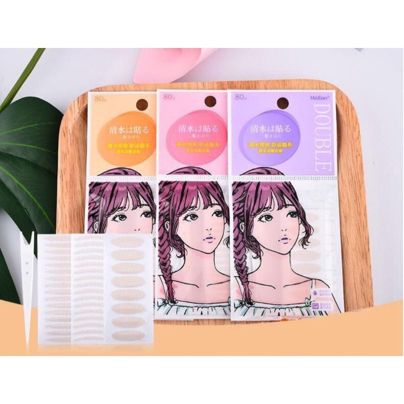 Skot Mata Jaring/Laced Eyelid Tape isi 80Pcs