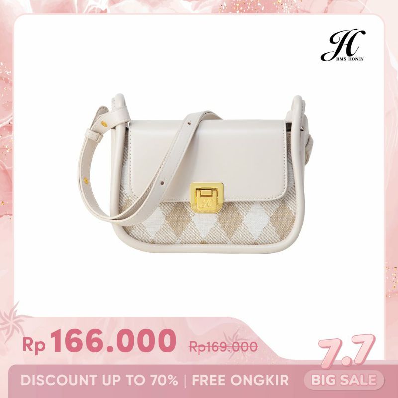 Livia Bag Jims honey Original Tas Selempang Wanita Realpic Cod official store tas rajut unik