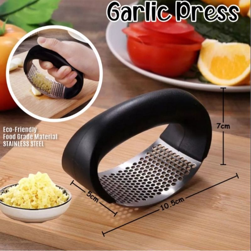 GARLIC PRESS Crusher Alat Penghancur Bawang Putih Penghalus Manual