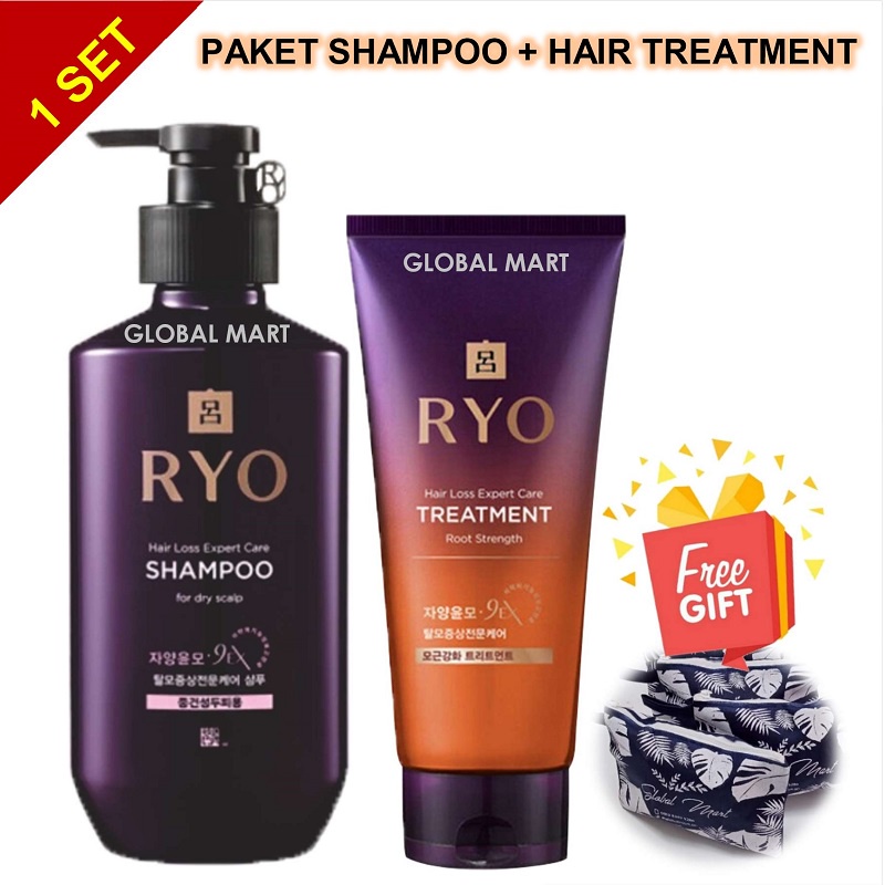 ORIGINAL KOREA Ryo Shampoo Hair Loss Care 400ml Perawatan Rambut Rontok FAST DELIVERY-8