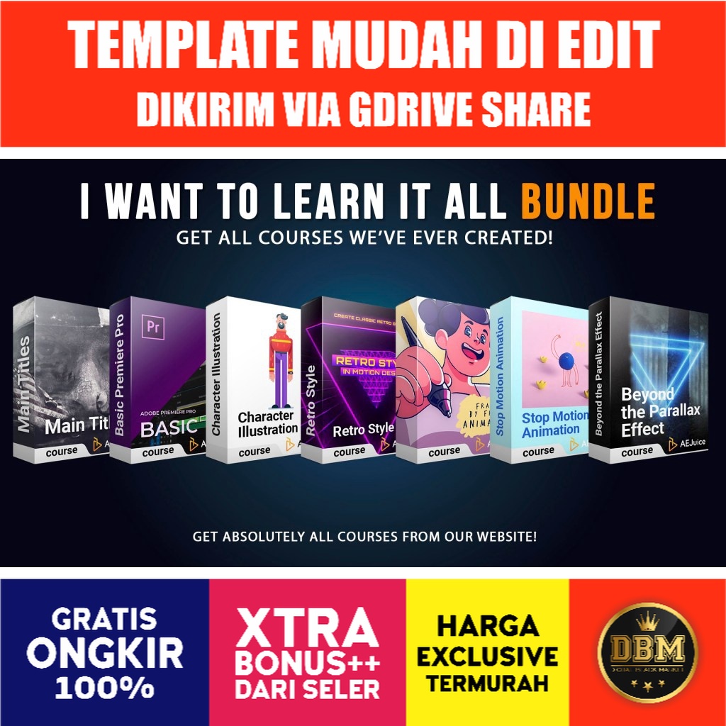 AeJuice - Want To Learn It All Bundle 34GB