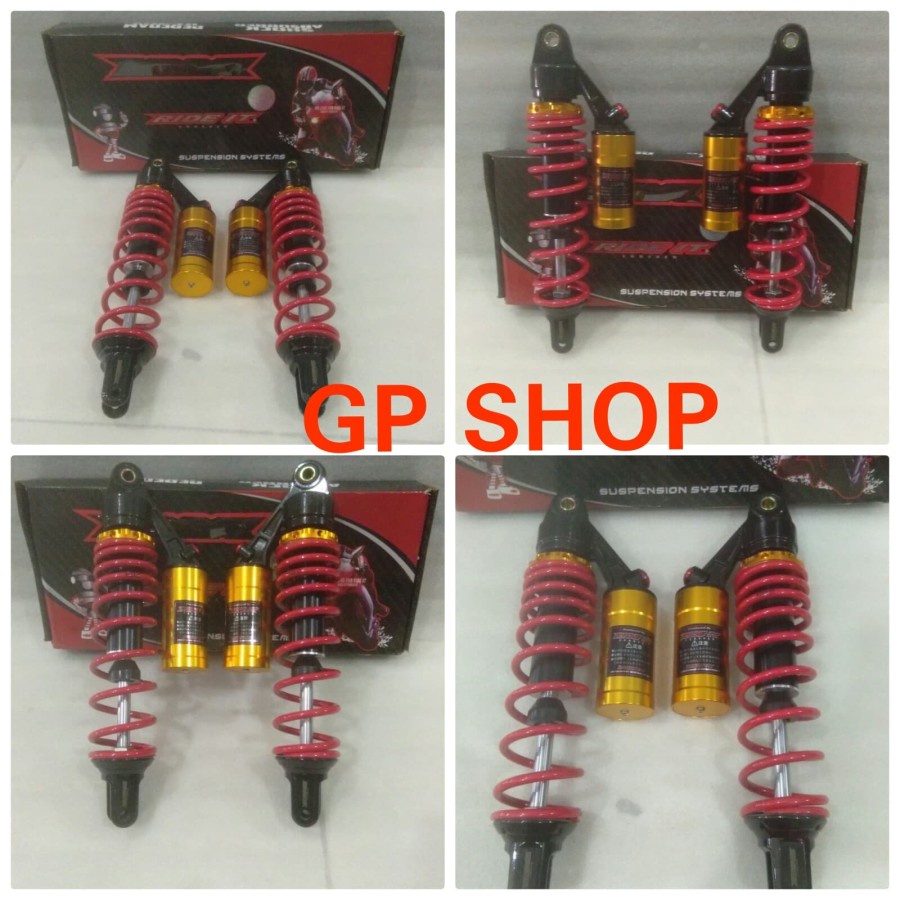 shock nmax tabung shockbreaker nmax tabung merk ride-it ukuran 330mm