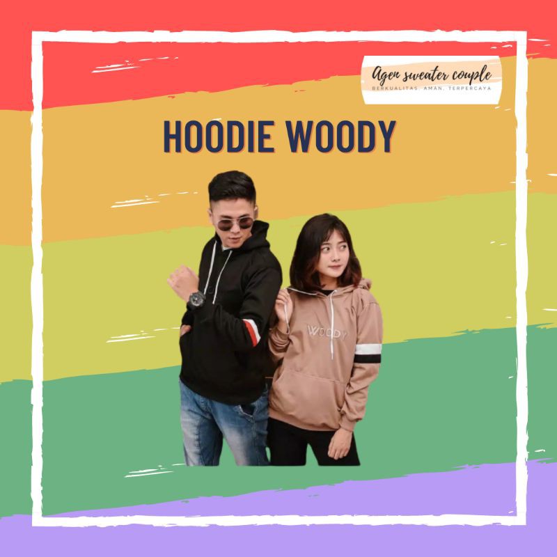 HOODIE WOODY || SWEATER WOODY || HOODIE PRIA || HOODIE COUPLE || SWEATER COUPLE