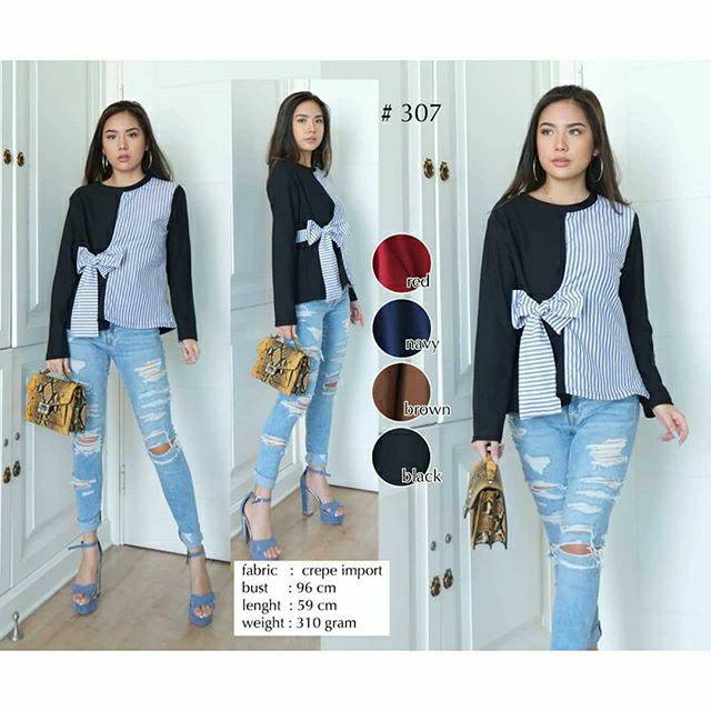 MEGAN KNOT TOP IC 375