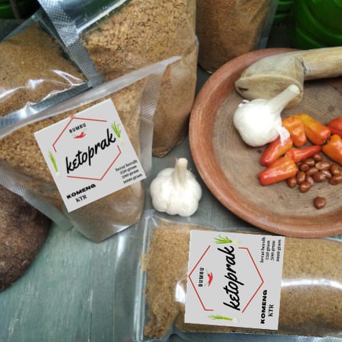 

RACIKAN BUMBU TRADISIONAL / BUMBU KETOPRAK KERING KOMENG KTR BERHADIAH UANG TUNAI