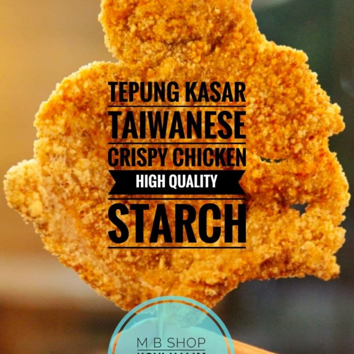 

cs777vv Tepung Goreng Kasar Crispy Chicken Ala Shihlin Or Hot Star - 1 Kg Da01D100