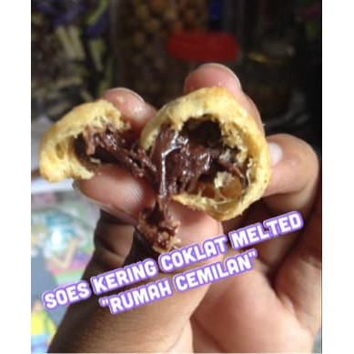 

snak puasa parsel soes coklat / soes kering coklat malted kiloan