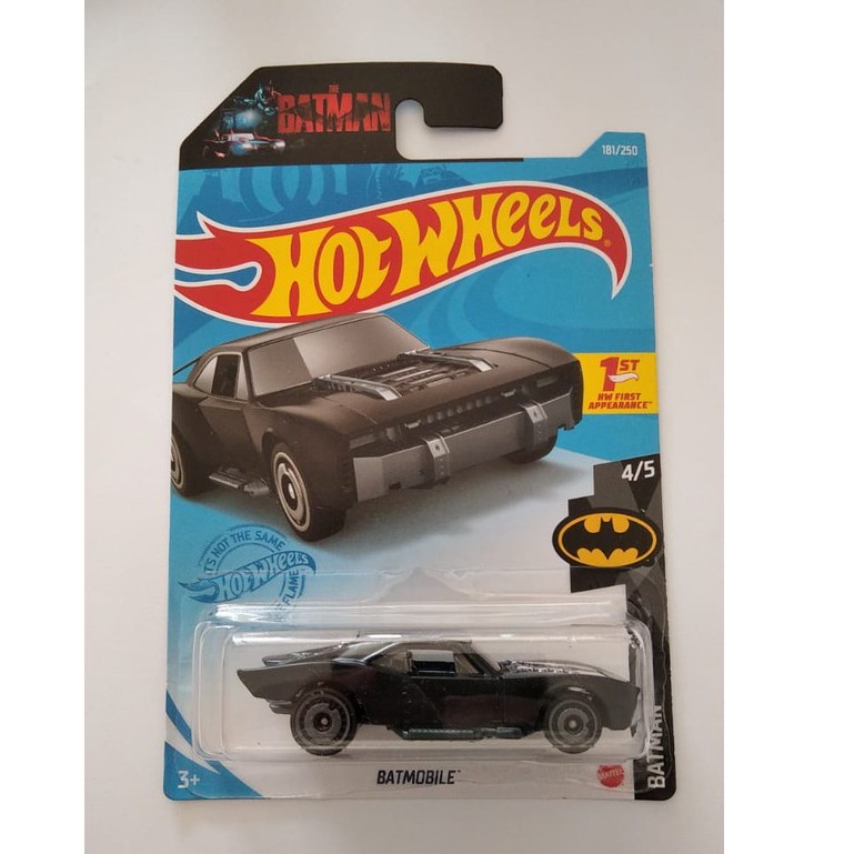 Diecast Hot Wheels BATMOBILE Hitam 1st appearance HW Batman Series Hotwheels DC Lot K 2021