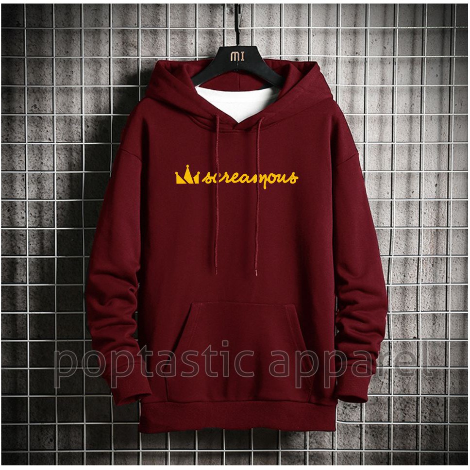 HOODIE smile Black FLECE PE Hoodie pria wanita FREE GANTUNGAN KUNCI/stiker BEST