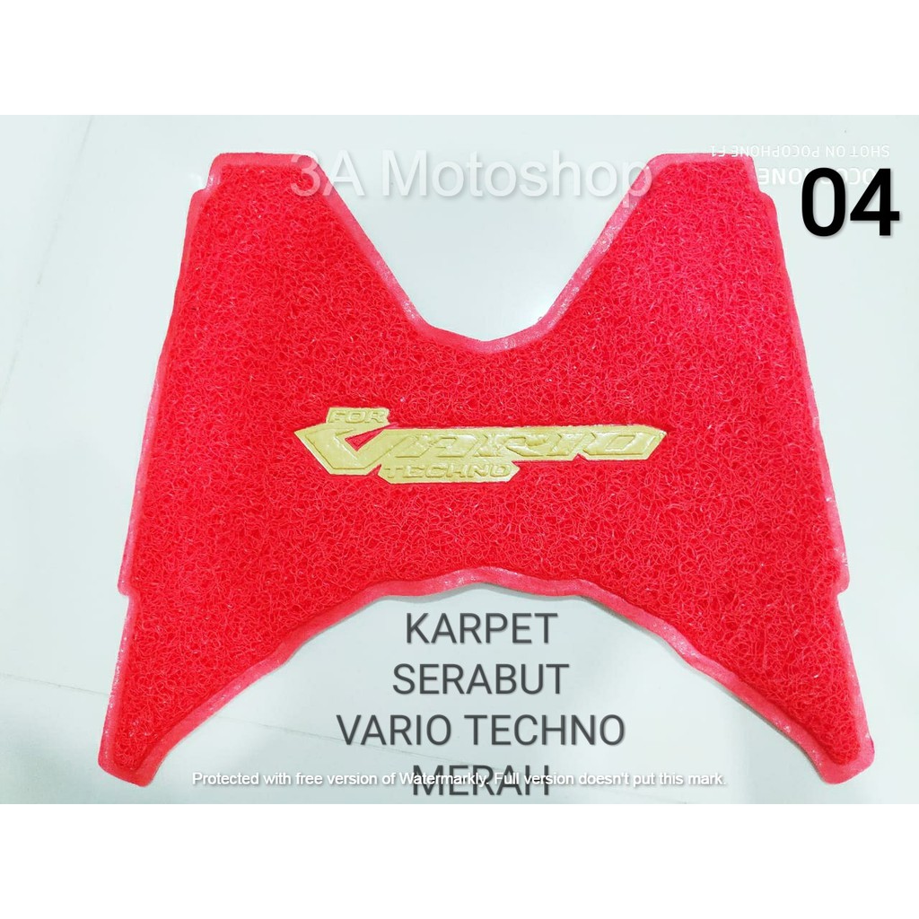 Karpet Serabut Vario Techno Vario Old LED 125/150 Tahun 2015 - 2018