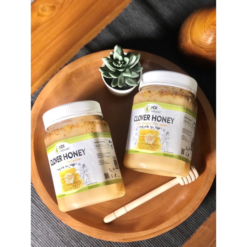 Madu Clover Honey HDI 1kg/madu clover honey/clover honey 1kg murah