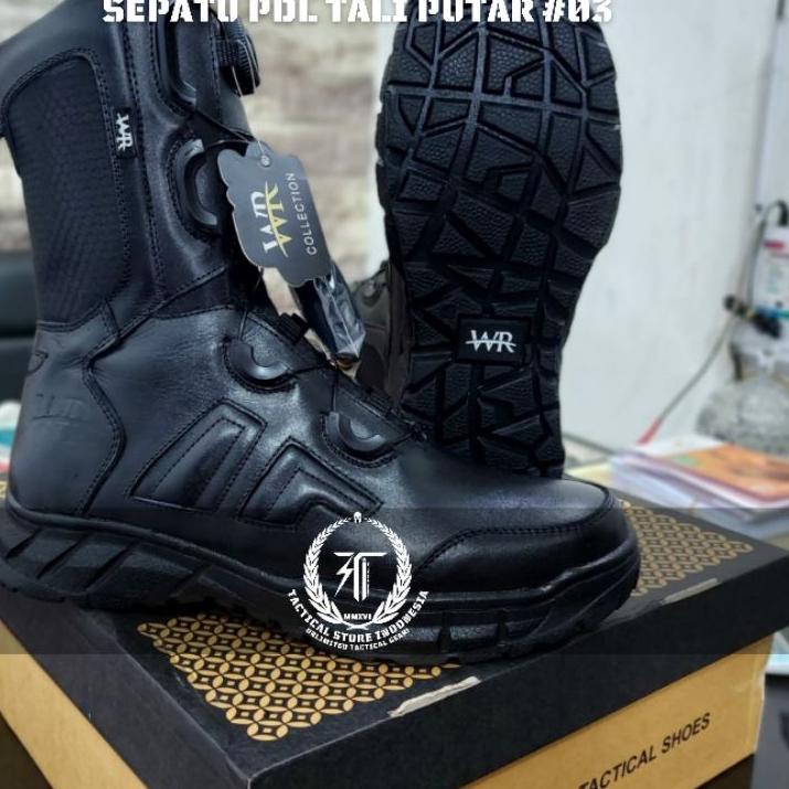 Semuanya baru--Sepatu PDL Tali Putar - Sepatu PDL WR 03