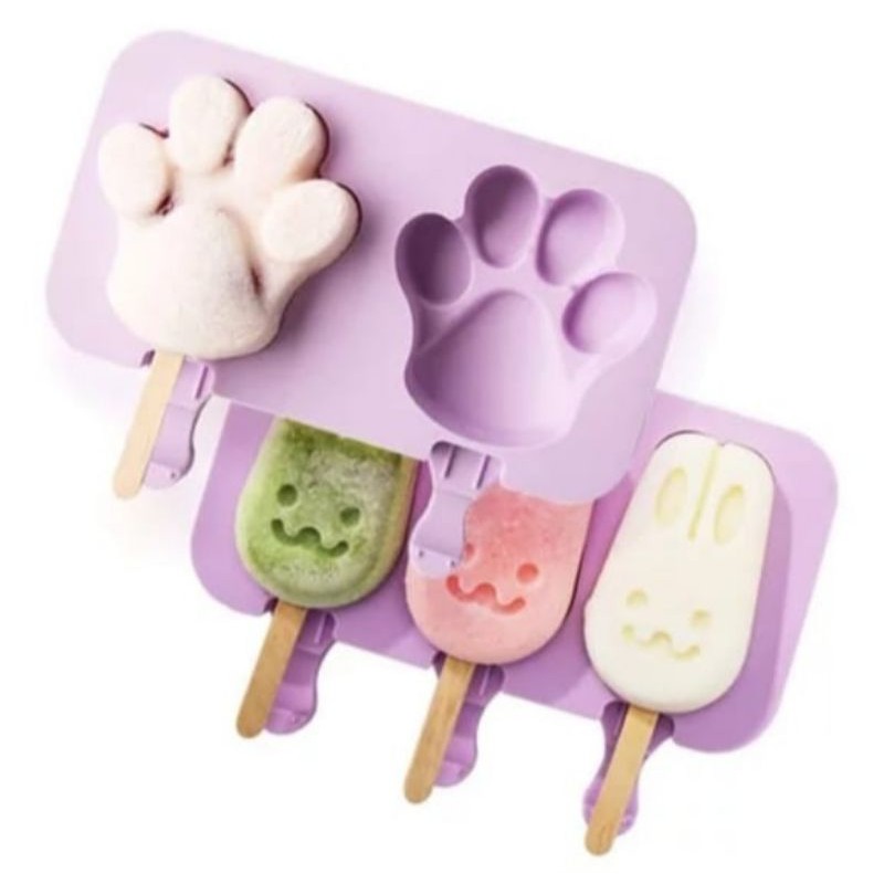 Cetakan Ice Cream Silikon Silicone Mold