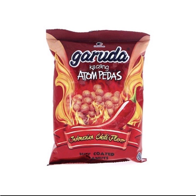 

Garuda Kacang Atom Pedas 100 gr 1pack 10pcs