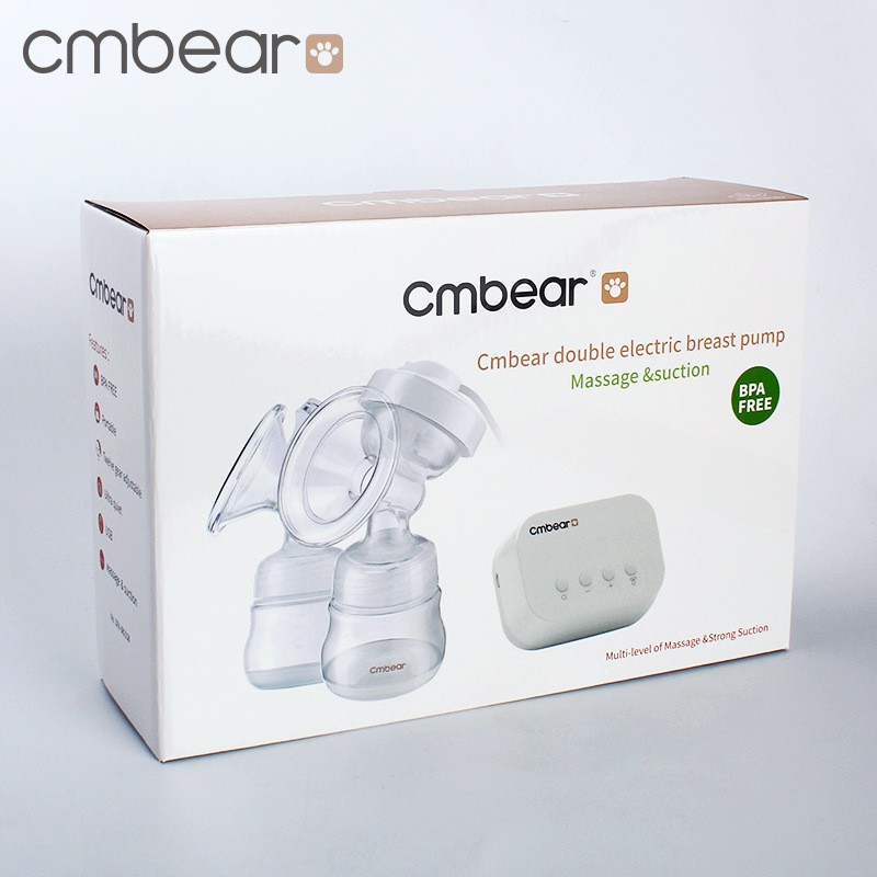 [ Rechargeable ] Cmbear Pompa ASI Elektrik Ganda / Double Electronic Breast Pump BPA Free ZRX-0921LD